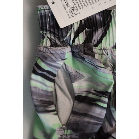 Lululemon W7BW0T Women's Sz 2 Multicolor Hotty Hot High-Rise 4" Lined Shorts *SE - Picture 7 of 14